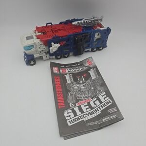 Transformers Siege WFC-S13 Ultra Magnus Complete w/ Instructions